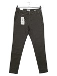 Vorschaubild 1 von Jeans Slim Fit Herren Gr. W32/48/M Oliv Baumwolle Uni Casual Freizeit