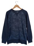 Vorschaubild 1 von Sweatshirt Herren Gr. 52/XL Blau Camouflage Casual Langarm Freizeit
