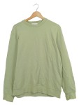 Vorschaubild 1 von Sweatshirt Herren Grün Gr. 48/M Baumwolle Uni Casual Langarm