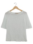 Vorschaubild 1 von Damen Pullover Gr. 38/M Weiß Casual Kurzarm Baumwolle