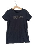 Vorschaubild 1 von Kinder T-Shirt Schwarz Gr. 146 mit Strasssteinen Casual