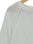 Vorschaubild 3 von Damen Pullover Gr. 38/M Weiß Casual Kurzarm Baumwolle