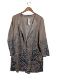 Vorschaubild 1 von Damen Strickjacke mit Muster Mehrfarbig Gr. 44/XXL Modern