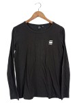 Vorschaubild 1 von Herren Langarmshirt XS Schwarz Baumwolle Casual