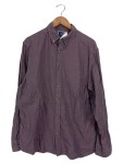 Vorschaubild 1 von Herren Freizeithemd L Rot Casual Baumwolle Langarm