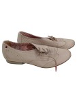 Vorschaubild 1 von Damen Schnürschuhe Gr. 39 Beige Casual Halbschuhe Schnürer