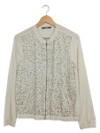 Vorschaubild 1 von Damen Bomberjacke S Beige mit Pailletten Modisch