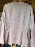 Vorschaubild 2 von Blazer Damen Rosa Gr. 40/L Langarm Raffungen Casual Polyester