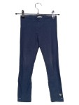 Vorschaubild 1 von Mädchen Leggings Gr. 116 Blau Basic Uni Baumwolle Applikationen