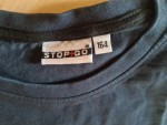 Vorschaubild 6 von stop+go Kinder T-Shirt Blau Gr. 164 Casual Baumwolle