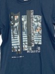 Vorschaubild 3 von stop+go Kinder T-Shirt Blau Gr. 164 Casual Baumwolle
