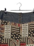 Vorschaubild 3 von Damen A-Linienrock 44 Mehrfarbig Bohemian Patchwork Maxirock