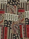 Vorschaubild 4 von Damen A-Linienrock 44 Mehrfarbig Bohemian Patchwork Maxirock