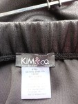 Vorschaubild 6 von . Damen Jeansrock Gr. 38/M Schwarz Modern 60cm Länge
