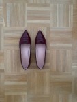 Vorschaubild 3 von Damen Ballerinas Rot Kroko-Optik Gr. 37 Elegant