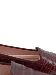 Vorschaubild 5 von Damen Ballerinas Rot Kroko-Optik Gr. 37 Elegant