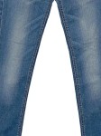 Vorschaubild 4 von Damen Jeans Bootcut Blau Gr. 26x34 Casual