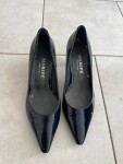 Vorschaubild 2 von Damen Pumps Lackleder Blau Gr. 39 Made in Italy Elegant