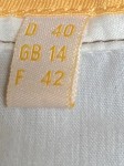 Vorschaubild 3 von Damen Hemdbluse Gr. 40/L Weiß mit Stickerei Casual