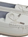 Vorschaubild 2 von Damen Mokassins Slipper Gr. 41 Weiß Casual