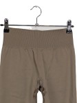 Vorschaubild 2 von Leggings Damen Gr. W28/36/S Beige Uni Sportlich Seamless Sport