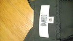 Vorschaubild 3 von Bamboo Damen Businesskleid Gr. 40 Schwarz Klassisch Viskose