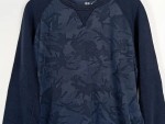 Vorschaubild 2 von Sweatshirt Herren Gr. 52/XL Blau Camouflage Casual Langarm Freizeit