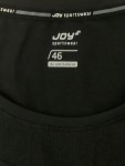 Vorschaubild 4 von Sportshirt Damen Schwarz Gr. 46/3XL Polyester Uni Sportlich 60 cm