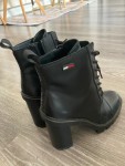 Vorschaubild 4 von Damen Stiefelette Gr. 39 Schwarz Modisch Blockabsatz