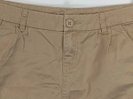 Vorschaubild 2 von Shorts Damen Beige Gr. W28/36/S Baumwolle Uni Casual Freizeit