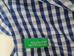 Vorschaubild 5 von Damen Hemdbluse Gr. 36/S Blau Kariert Casual