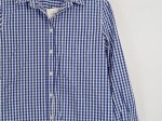 Vorschaubild 3 von Damen Hemdbluse Gr. 36/S Blau Kariert Casual