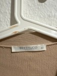 Vorschaubild 5 von . Damen Strickjacke Gr. 40/L Beige Cardigan V-Ausschnitt