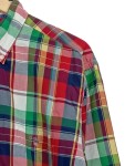 Vorschaubild 4 von Herren Freizeithemd Kariert Baumwolle Langarm Gr. XL Mehrfarbig