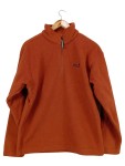 Vorschaubild 1 von Fleecepullover Herren Gr. 44/XS Orange Polyester Uni Outdoor