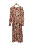 Vorschaubild 1 von Freizeitkleid Damen Gr. 36/S Mehrfarbig Viskose Blumenmuster Casual