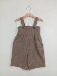 Vorschaubild 2 von Kinder Latzhose Gr. 98 (3 Jahre) Braun Casual Baumwolle