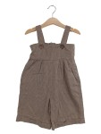 Vorschaubild 1 von Kinder Latzhose Gr. 98 (3 Jahre) Braun Casual Baumwolle
