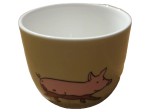 Vorschaubild 1 von Tasse mit Schwein Motiv Mehrfarbig Porzellan