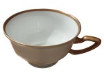 Vorschaubild 1 von Scherzer Bavaria Teetasse Porzellan Goldrand Beige Klassisch 50 Jahre