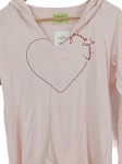 Vorschaubild 2 von Kapuzenpullover Damen Gr. 40/L Pink Baumwolle Grafisch Casual
