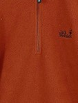 Vorschaubild 2 von Fleecepullover Herren Gr. 44/XS Orange Polyester Uni Outdoor