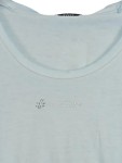 Vorschaubild 2 von Damen T-Shirt Blau Gr. 34/XS Casual Logo-Print