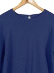 Vorschaubild 3 von Damen Pullover Gr. 42/XL Blau Casual Rippstrick