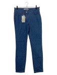 Vorschaubild 1 von Damen Jeans Straight Leg Gr. 40 Blau mit Strasssteinen