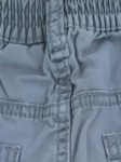 Vorschaubild 6 von Stoffhose Kinder Grau Gr. 80 Baumwolle Uni Casual Alltag Logo-Print Knopf