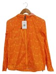 Vorschaubild 1 von Trainingsjacke Damen Gr. 36/S Orange Polyester Grafisch Sportlich Langarm