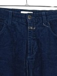 Vorschaubild 3 von Damen Cordhose Blau Strukturmuster Casual Gr. W26/34/XS