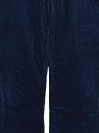 Vorschaubild 4 von Damen Cordhose Blau Strukturmuster Casual Gr. W26/34/XS