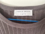 Vorschaubild 5 von Strickkleid Damen Langarm Grau Gr. 34/XS Modern